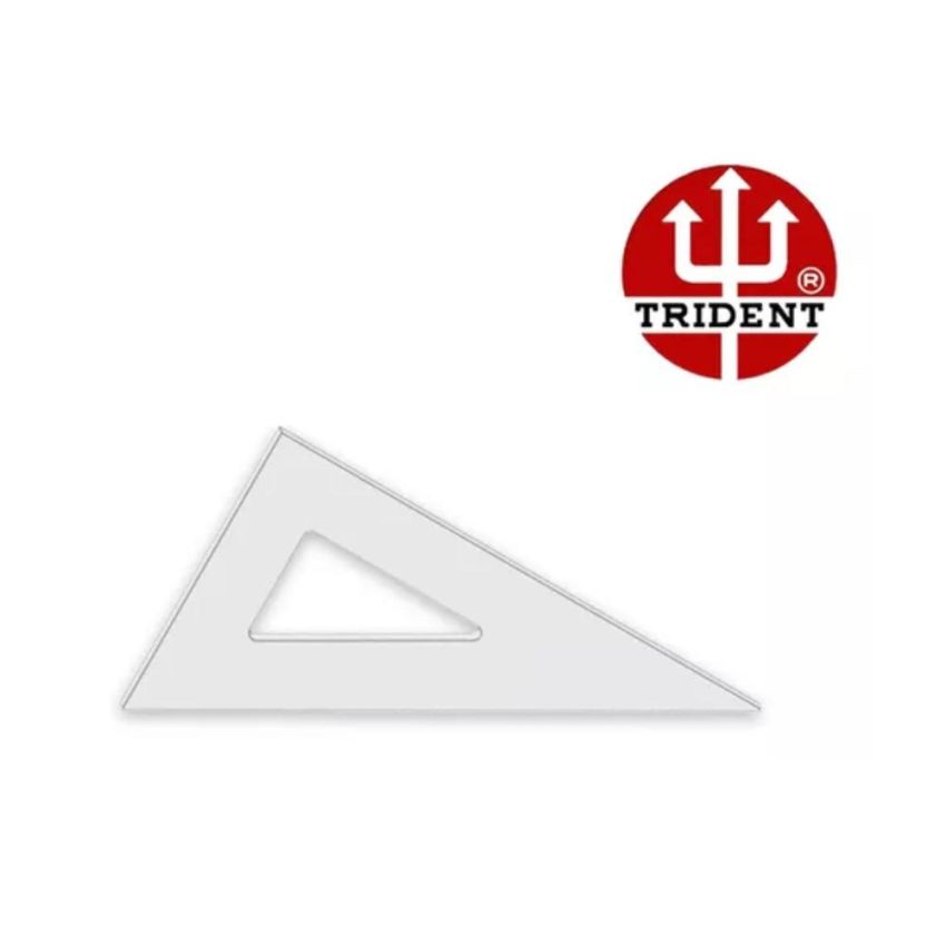 Esquadro Acrilico p/ Des.cr 16cm -ref2616  Trident