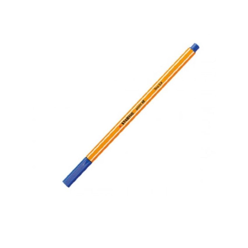 Caneta Hidrografica Stabilo 8841 Azul Esc.c/10  Stabilo