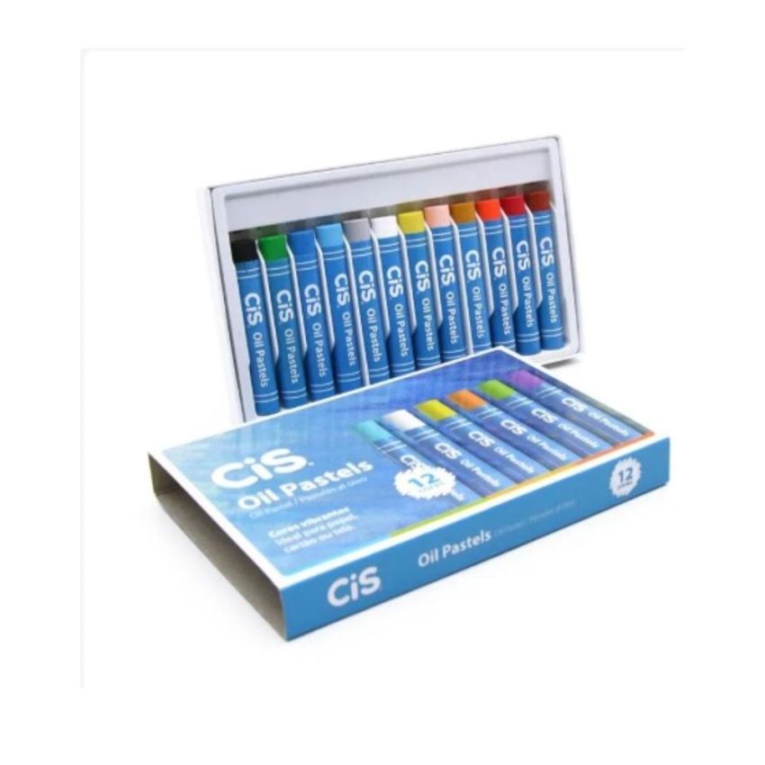 Giz Pastel Oleoso c/ 12 Cores 58.6900 Cis