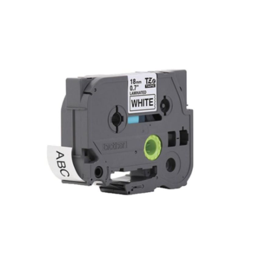 Fita Rotulador Brother 18mmx8m Preto/branco Tzes241eu  Brother