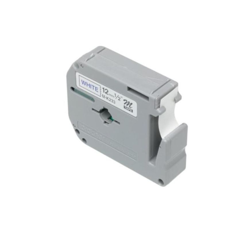 Fita Rotulador Brother 12mmx8m Azul/branco Mk233  Brother