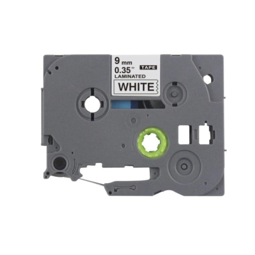 Fita Rotulador Brother 9mmx8m Preto/branco Tzes221  Brother