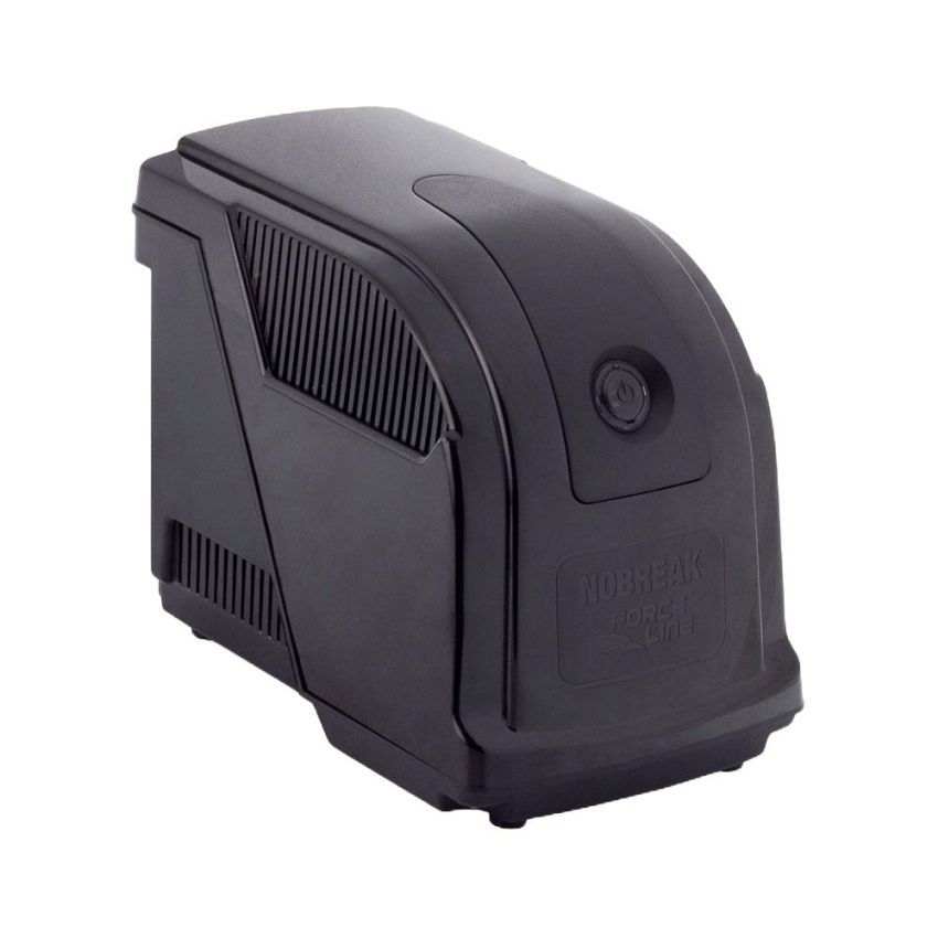Nobreak Max Security 700va 115v 4 Tomadas Preto 0010300004 Force Line
