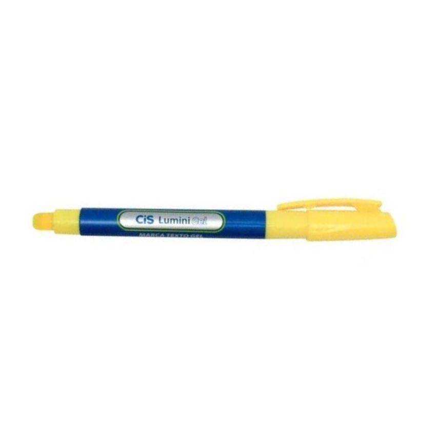 Marca Texto Gel Lumini Amarelo 55.0400 Cis