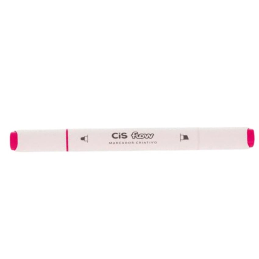 Marcador Criativo Flow Ponta Dupla Rosa N25 5.7793 Cis