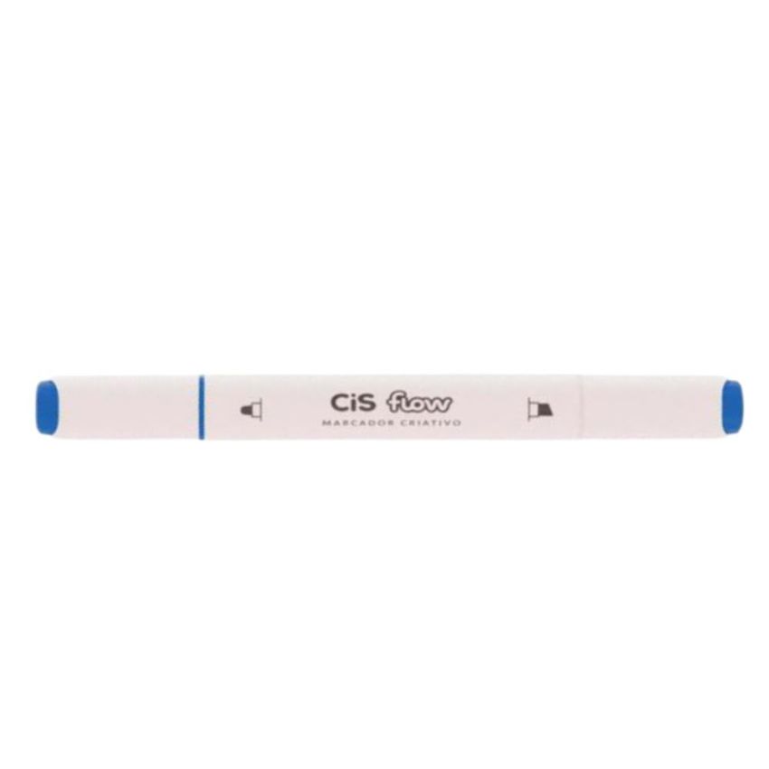 Marcador Criativo Flow Ponta Dupla Azul Royal N30 5.7799 Cis