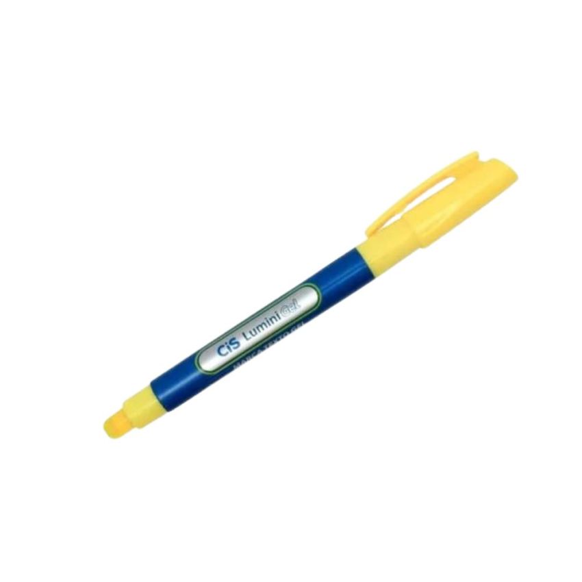 Marca Texto Gel Lumini Amarelo 55.0400 Cis