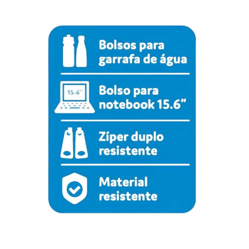 Mochila Spiro Azul 5.7986 Cis