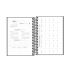 Agenda Espiral Executiva Diaria 12,9x18,7cm 2024 Napoli 130095 Tilibra
