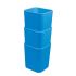 Porta Objetos Full Color Kit C/3 Azul 6513.c.0008 Dello