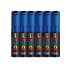 Kit com 6 unid. Caneta Uni-posca Pc-8k Azul 32.8400 Uniball.