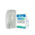 Kit Saboneteira Espuma 600ml Plestin +2 Sabonetes   Erva Doce Refil 500ml Audax