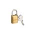 CADEADO EM LATAO MACICO COM 2 CHAVES CL 20MM 01 UND LAND                                  