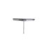 Rodo de Aluminio Simples 1m C/cabo Fixo de Aluminio 1,50m 010 Sanches