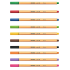 Caneta Hidrografica Stabilo 8810 - 10 Cores  Stabilo