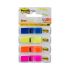 Post-it Flags Transparentes 11,9x43,2mm 140 Folhas 4 Cores 3m