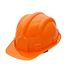 Capacete Seguranca Laranja Aba Frontal Classe b Plt c/ Suspensao ca 31469 Plastcor