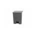 Lixeira Com Pedal pp Cinza 15l Cp15cz Bralimpia