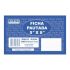 Ficha C/pauta 5 x 8 6223-2 100fl  Sao Domingos