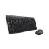 Kit Teclado + Mouse S/fio Usb Mk270 Preto Logitech