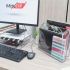 Organizador Triplo Office Cristal Ref 10170008 Maxcril