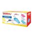 Chaveiro Plastico c/ Etiqueta Cores Sortidas C/100 Ref 10180004 Waleu