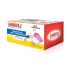 Chaveiro Plastico c/ Etiqueta Cores Sortidas C/25 Ref 10180002 Waleu