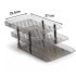 Caixa Correspondencia Tripla Fixa Fume Ref 10050016 Waleu