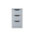 Gaveteiro 3 Gavetas Branco Multi-300-uv 4377 Multivisão