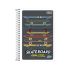 Kit c/ 4 Unidades Caderno Espiral Universitário D+ Masculino Capa Dura 96 Fls 127957 Tilibra