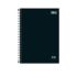 Kit c/ 4 Unidades Caderno Espiral Universitário Zip Capa Dura Preto 80fls 1 Matéria 236730 Tilibra