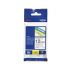 Fita Rotulador 12mm x 8m Preto/branco Tze231 Brother