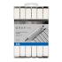 Marcador Graf Duo c/ 06 Cores Tons de Cinza 59.7700 Cis