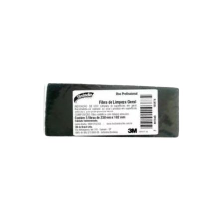 Fibra de Limpeza Uso Geral Verde 102x230x7mm C/6 Uni 3m